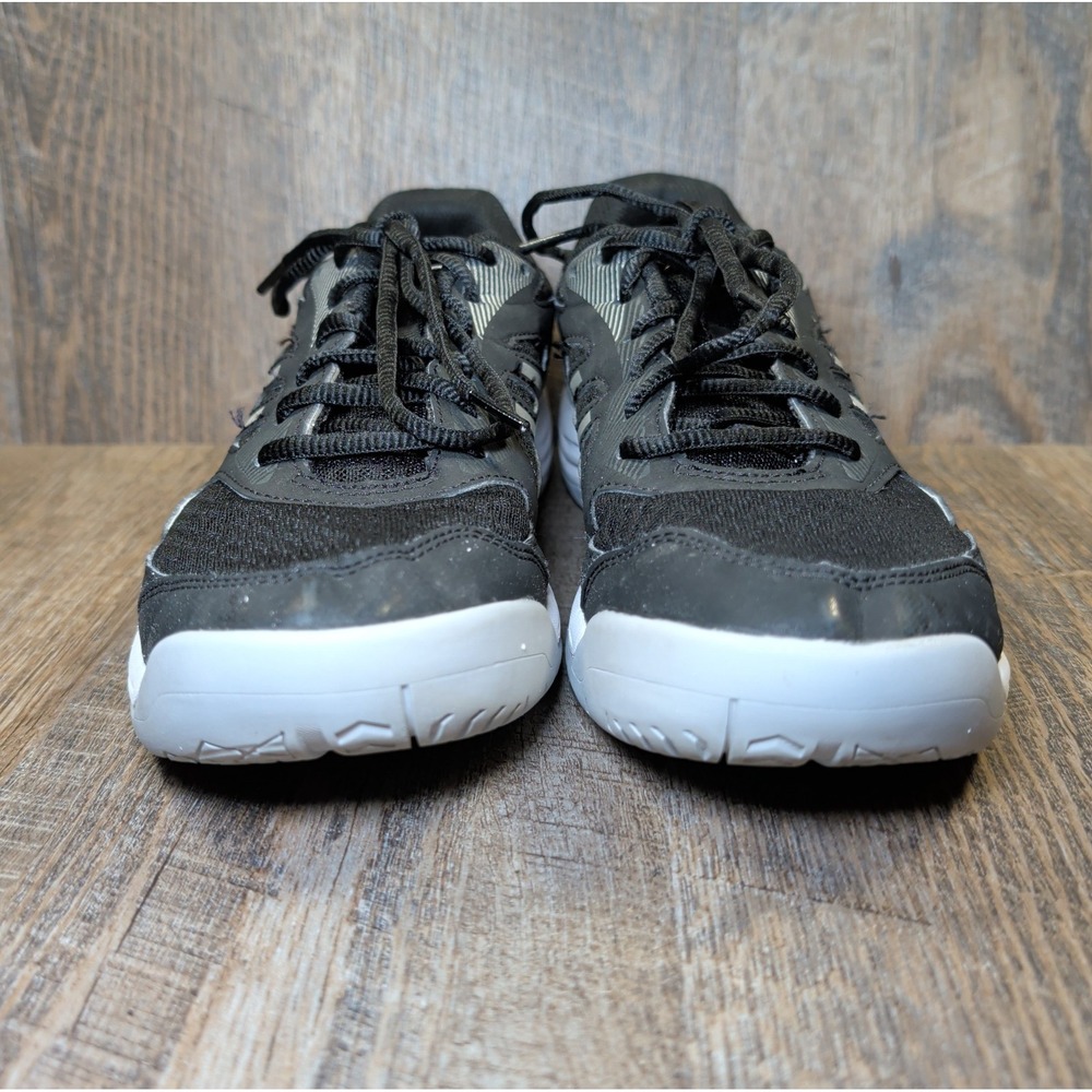 Asics Upcourt 5 1072A088 Womens Size 9.5 Tennis Shoes Black Pure Silver Sneaker - Picture 3 of 13